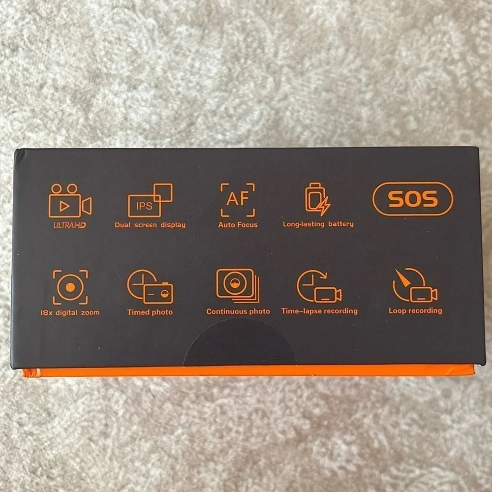 Brand New 8K UHD 70MP Digital Camera 32GB Card Waterproof Underwater